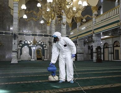 تعقيم المساجد في ابوظبي
