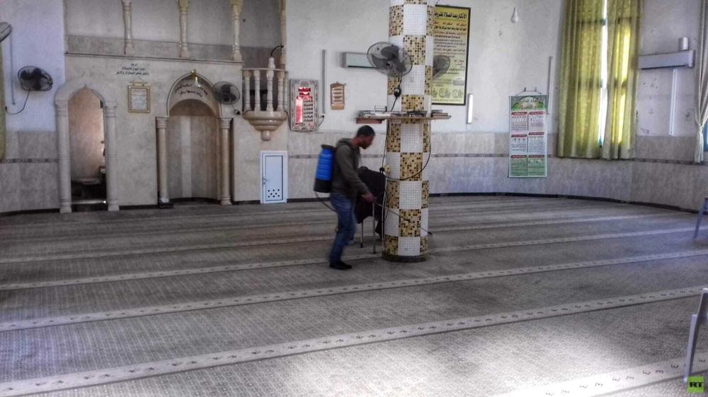 تعقيم المساجد