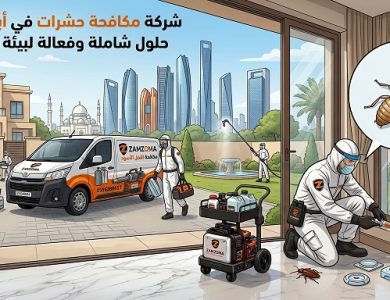 شركة مكافحة حشرات في أبوظبي