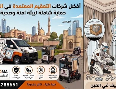 افضل شركات التعقيم بالعين