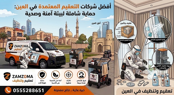 افضل شركات التعقيم بالعين