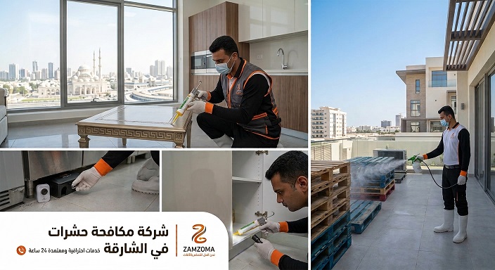 شركة مكافحة حشرات في الشارقة