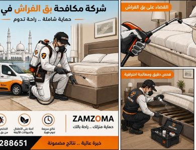شركة مكافحة بق الفراش في أبوظبي