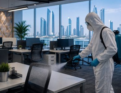 شركة تعقيم مكاتب بأبوظبي