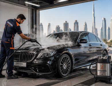 شركة غسيل سيارات بالبخار في دبي