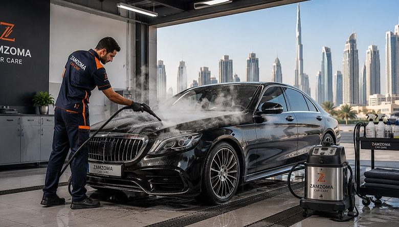 شركة غسيل سيارات بالبخار في دبي
