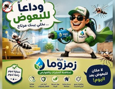 شركة مكافحة البعوض في دبي
